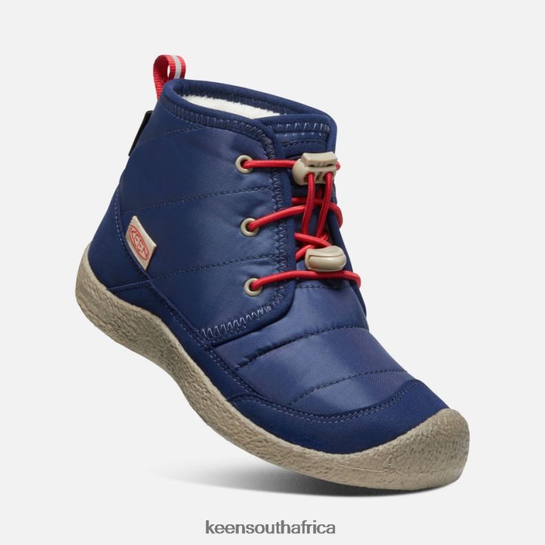 Older \' Howser II Waterproof Chukka Blue Depths-Red Carpet R268B315 Keen Featured