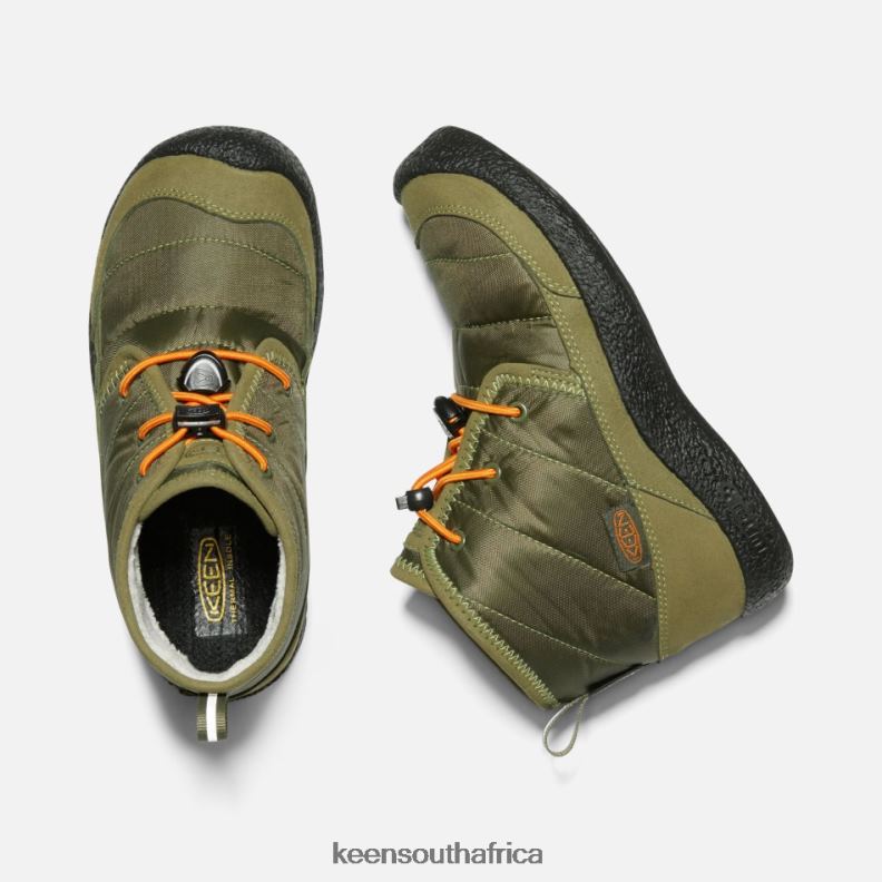 Older \' Howser II Waterproof Chukka Capulet Olive-Russet Orange R268B313 Keen Featured