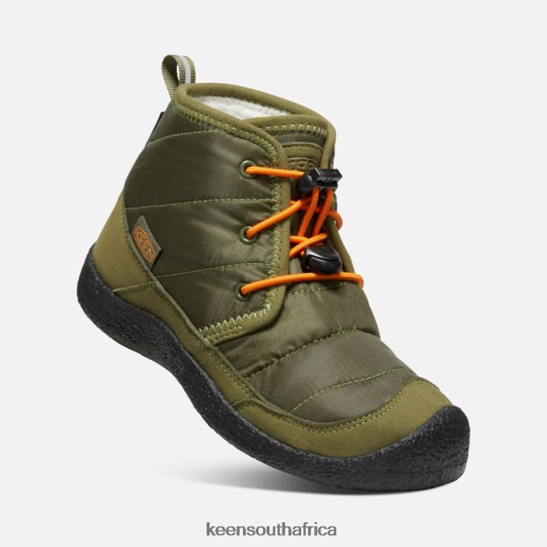 Older \' Howser II Waterproof Chukka Capulet Olive-Russet Orange R268B313 Keen Featured