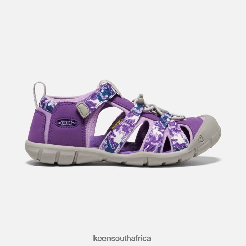 Big ' Seacamp II CNX Camo-Tillandsia Purple R268B582 Keen Kids