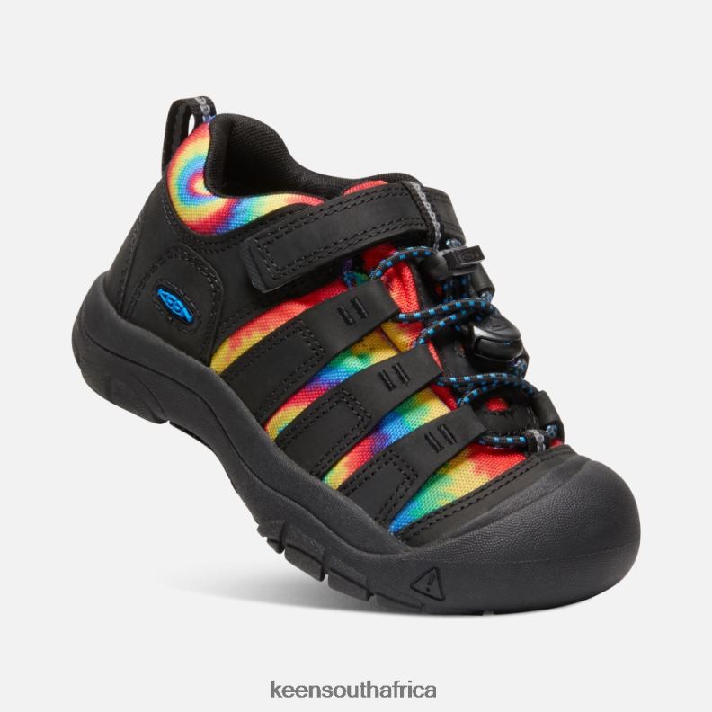 Little \' Newport Shoe Black-Original Tie Dye R268B592 Keen Kids