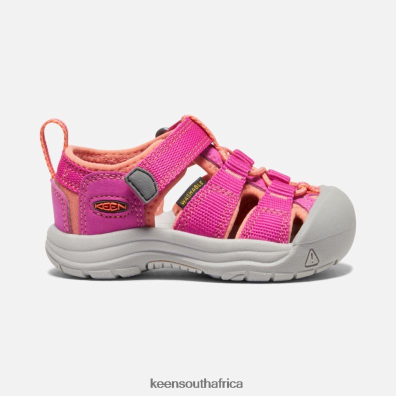Toddlers' Newport H2 Very Berry-Fusion Coral R268B588 Keen Kids