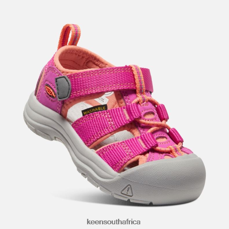Toddlers\' Newport H2 Very Berry-Fusion Coral R268B588 Keen Kids