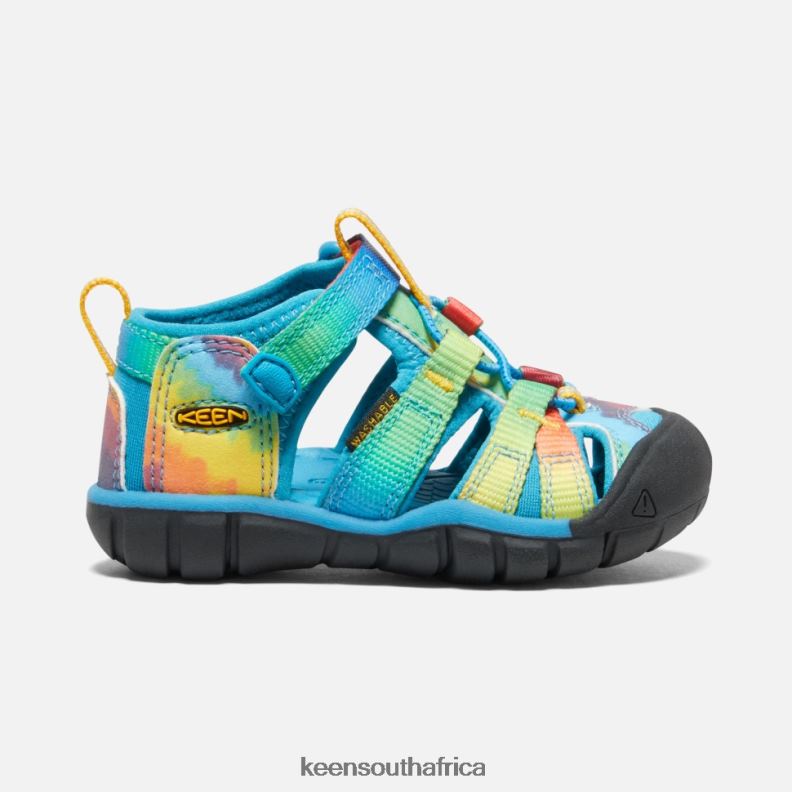 Toddlers' Seacamp II CNX Vivid Blue-Original Tie Dye R268B584 Keen Kids