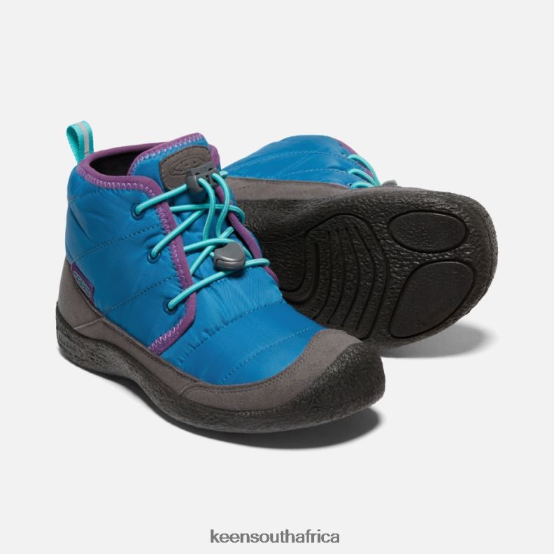 Big \' Howser II Waterproof Chukka Mykonos Blue-Atlantis R268B538 Keen Kids