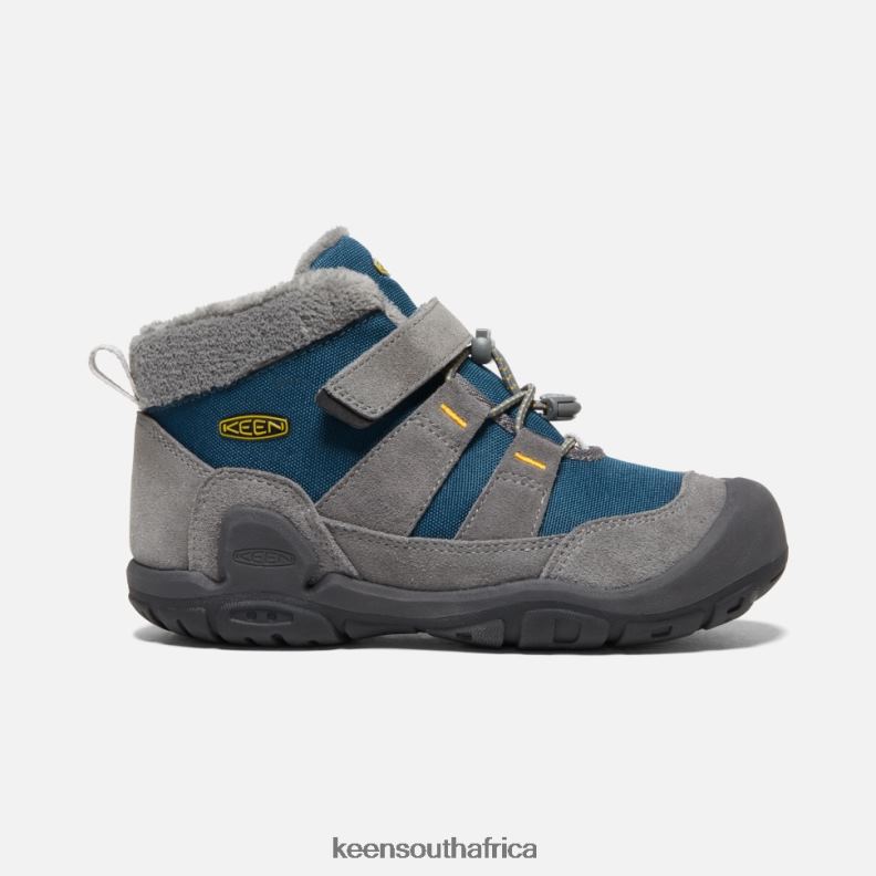 Big ' Knotch Chukka Steel Grey-Blue Wing Teal R268B558 Keen Kids