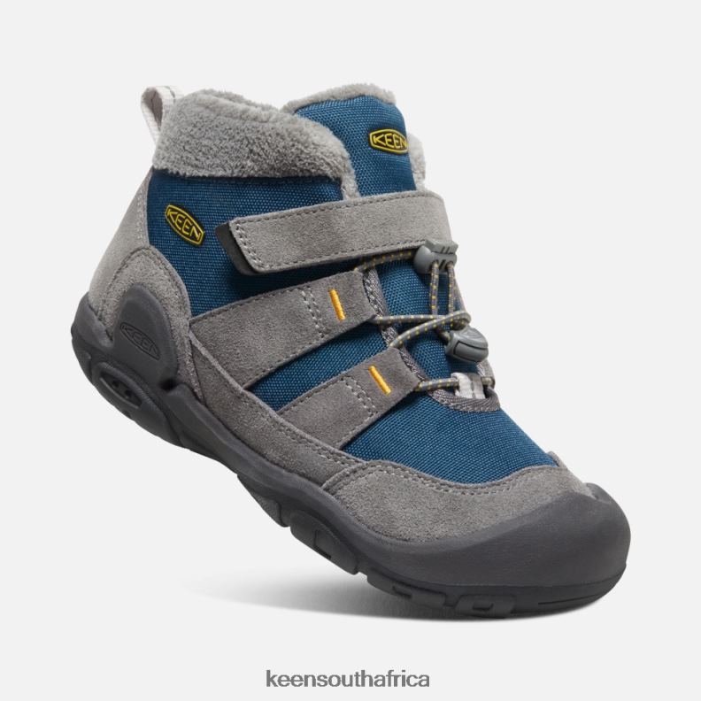 Big \' Knotch Chukka Steel Grey-Blue Wing Teal R268B558 Keen Kids