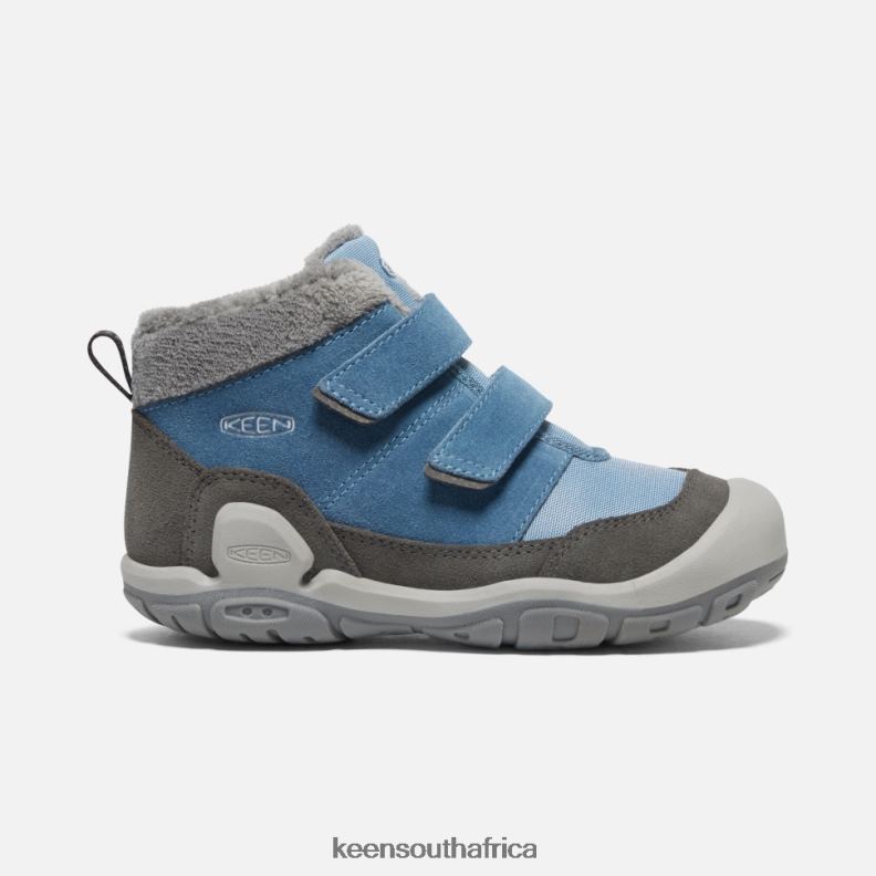 Big ' Knotch Double Strap Chukka Magnet-Blue Shadow R268B554 Keen Kids