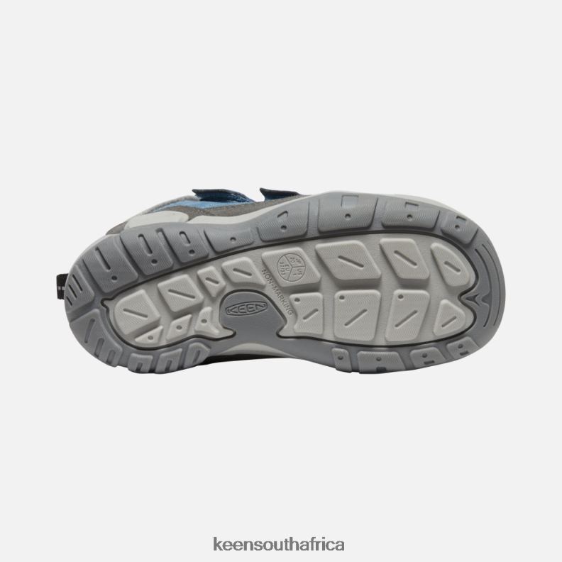 Big \' Knotch Double Strap Chukka Magnet-Blue Shadow R268B554 Keen Kids