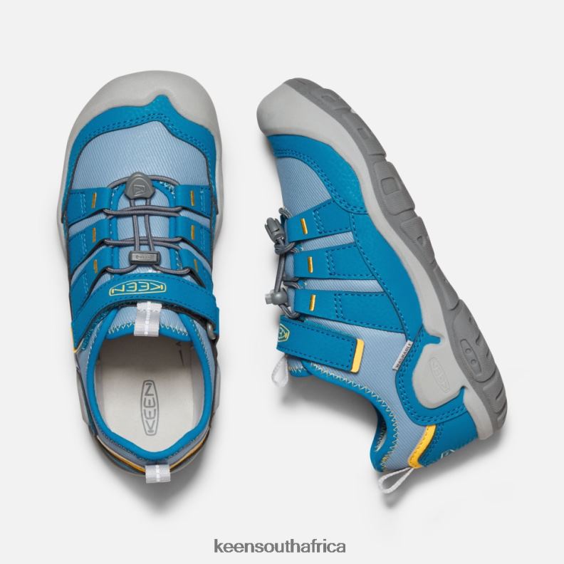 Big \' Knotch Hollow Sneaker Blue Shadow-Mykonos Blue R268B566 Keen Kids