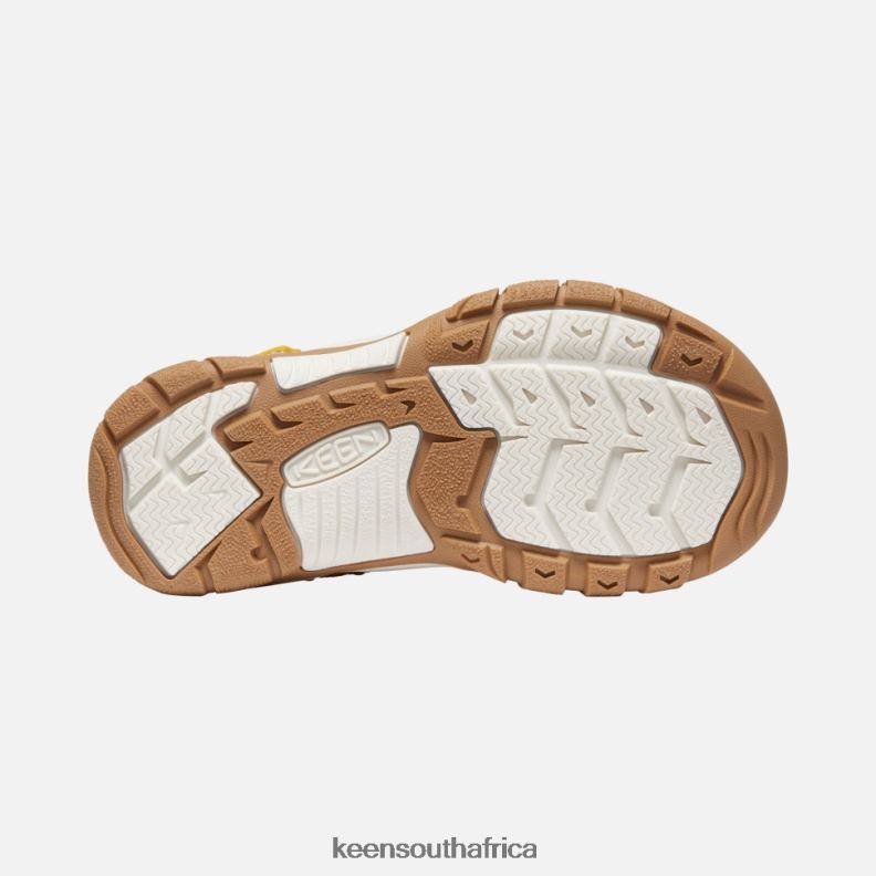 Big \' Newport x Outdoor Afro Orange Peel-Yellow R268B409 Keen Kids