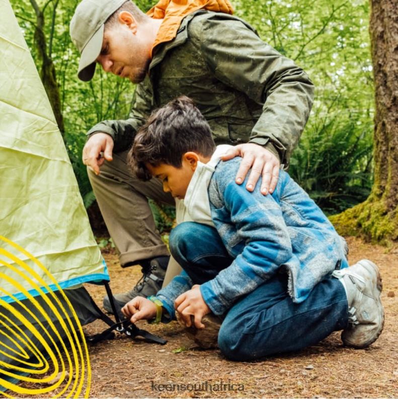 Big \' Ridge Flex Waterproof Boot Grey-Blue Tint R268B608 Keen Kids