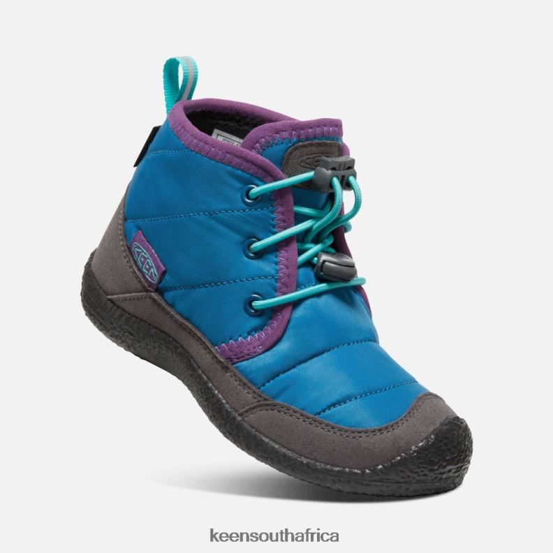 Little \' Howser II Waterproof Chukka Mykonos Blue-Atlantis R268B560 Keen Kids