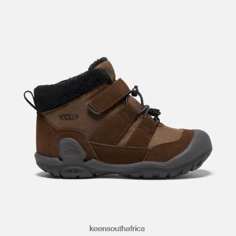 Little ' Knotch Chukka Dark Earth-Black R268B573 Keen Kids