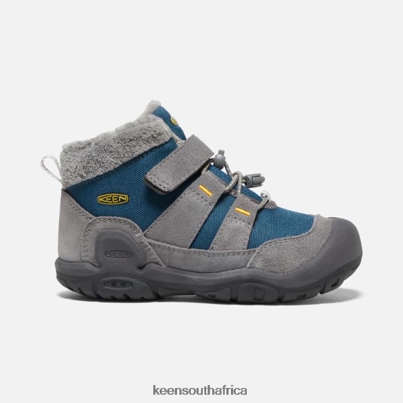 Little ' Knotch Chukka Steel Grey-Blue Wing Teal R268B541 Keen Kids