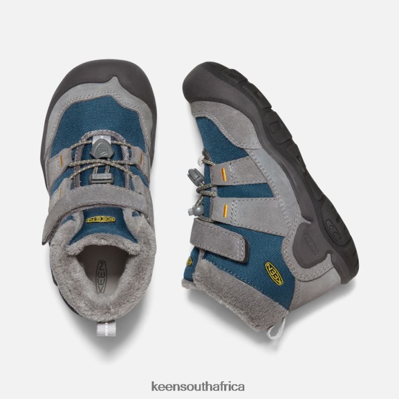 Little \' Knotch Chukka Steel Grey-Blue Wing Teal R268B541 Keen Kids