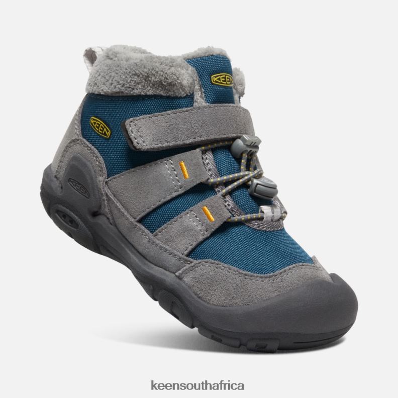 Little \' Knotch Chukka Steel Grey-Blue Wing Teal R268B541 Keen Kids