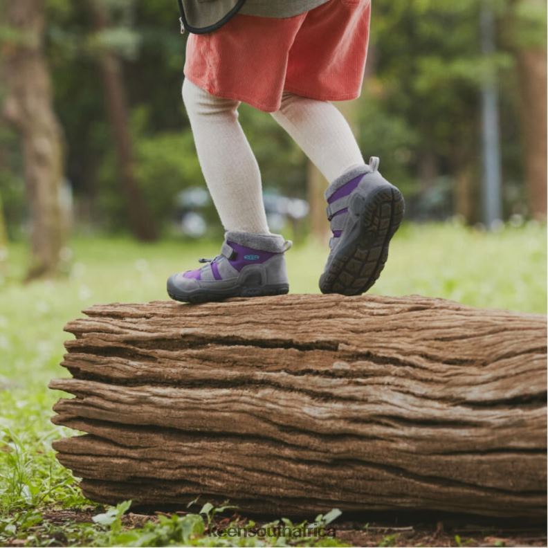 Little \' Knotch Chukka Steel Grey-Blue Wing Teal R268B541 Keen Kids