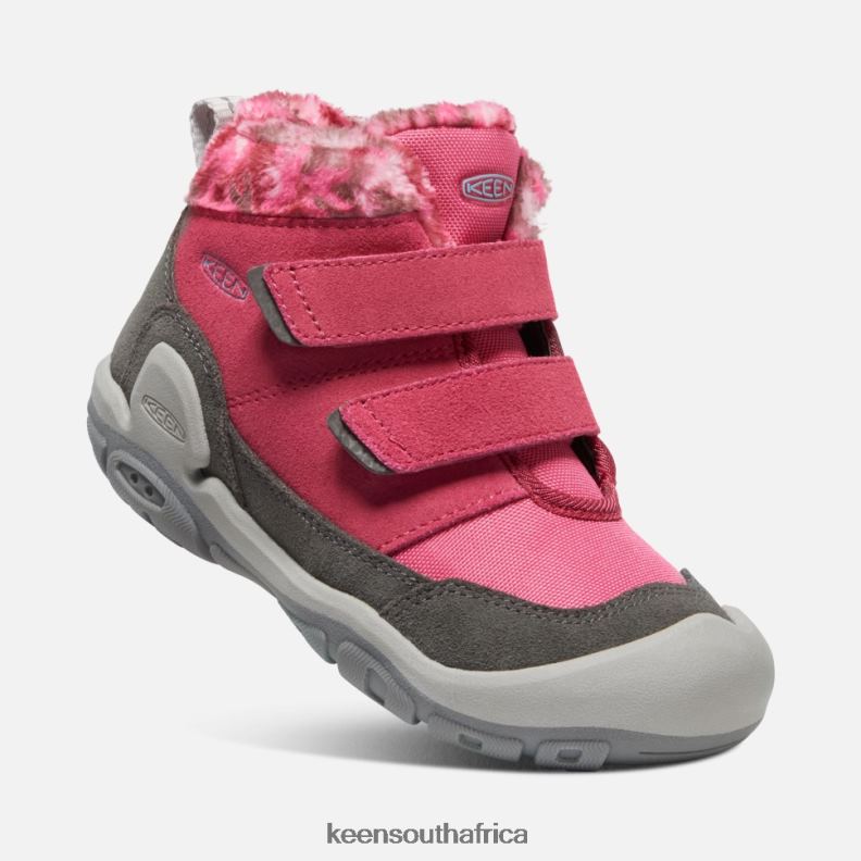 Little \' Knotch Double Strap Chukka Fruit Dove-Black R268B556 Keen Kids