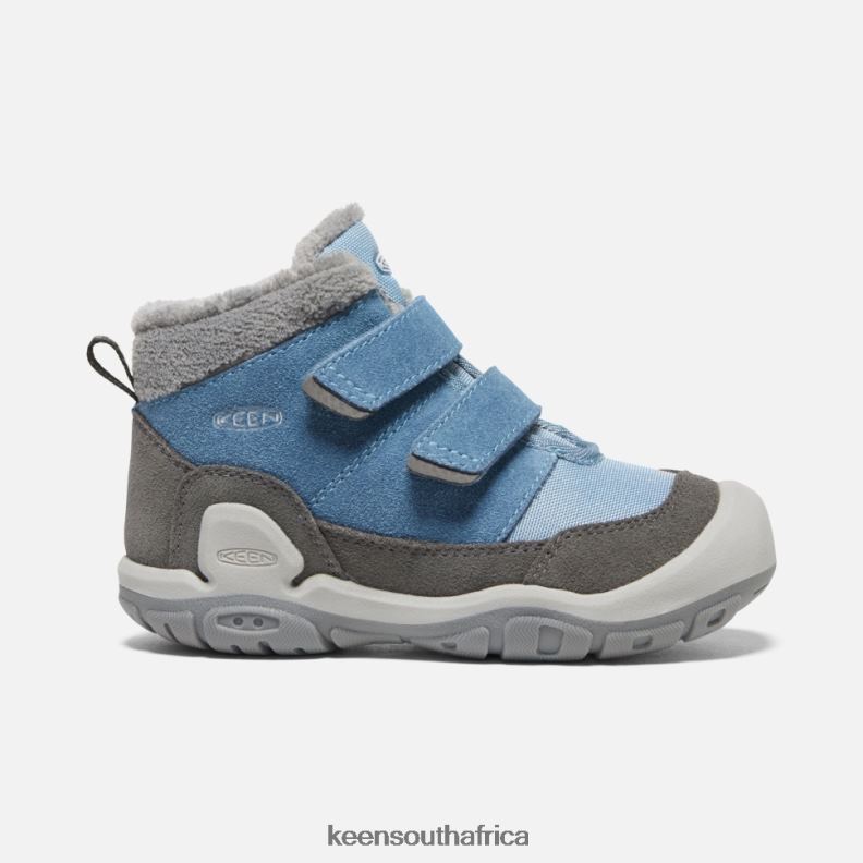 Little ' Knotch Double Strap Chukka Magnet-Blue Shadow R268B539 Keen Kids