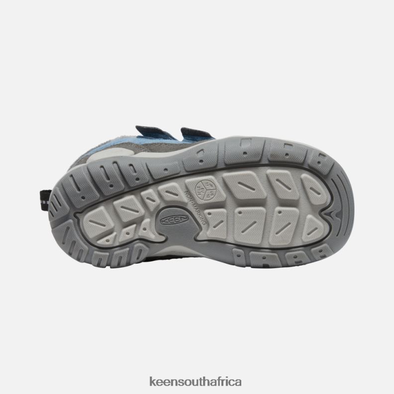 Little \' Knotch Double Strap Chukka Magnet-Blue Shadow R268B539 Keen Kids