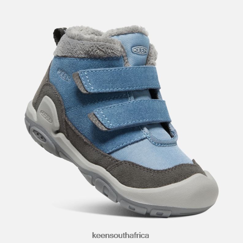 Little \' Knotch Double Strap Chukka Magnet-Blue Shadow R268B539 Keen Kids