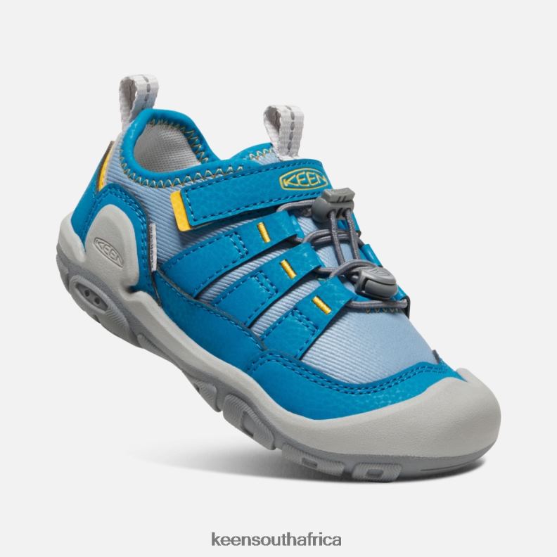Little \' Knotch Hollow Sneaker Blue Shadow-Mykonos Blue R268B562 Keen Kids