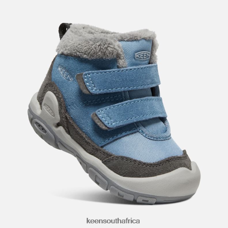 Toddlers\' Knotch Double Strap Chukka Magnet-Blue Shadow R268B572 Keen Kids