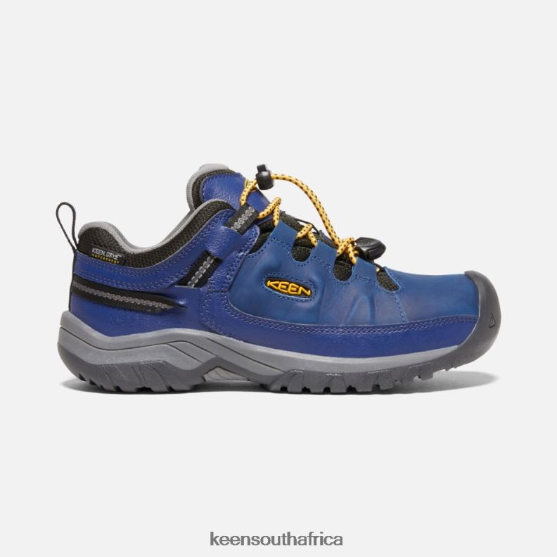 Older ' Targhee Waterproof Hiking Shoes Blue Depths-Forest Night R268B276 Keen Kids
