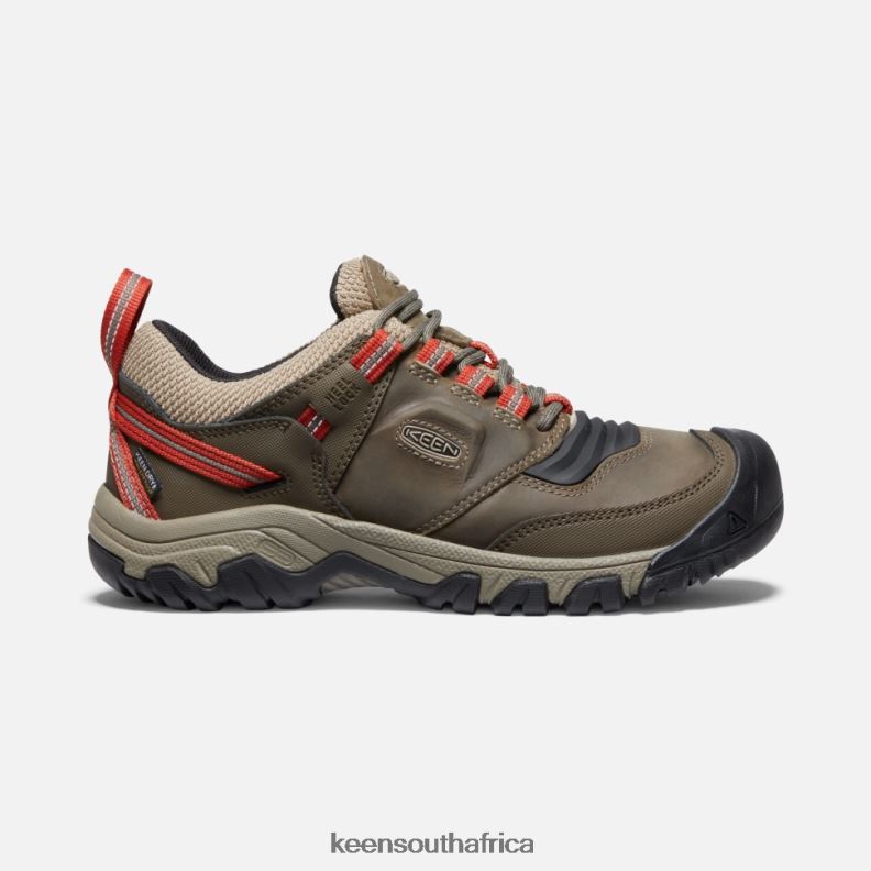 Ridge Flex Waterproof Wide TIMBERWOLF-KETCHUP R268B504 Keen Men