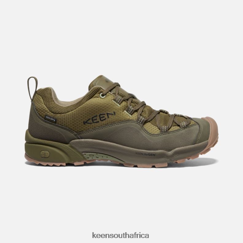 Wasatch Crest Waterproof Olive Drab-Dark Olive R268B508 Keen Men