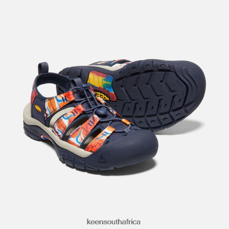 Newport x Outdoor Afro Groovy Orange-Navy R268B405 Keen Men