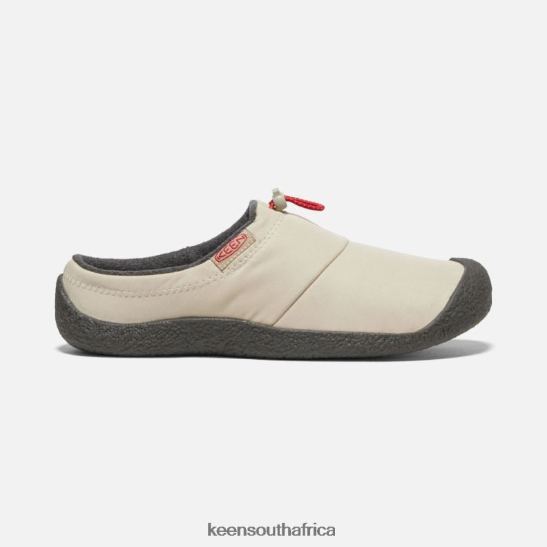 Howser III Slide Plaza Taupe-Red Carpet R268B484 Keen Men