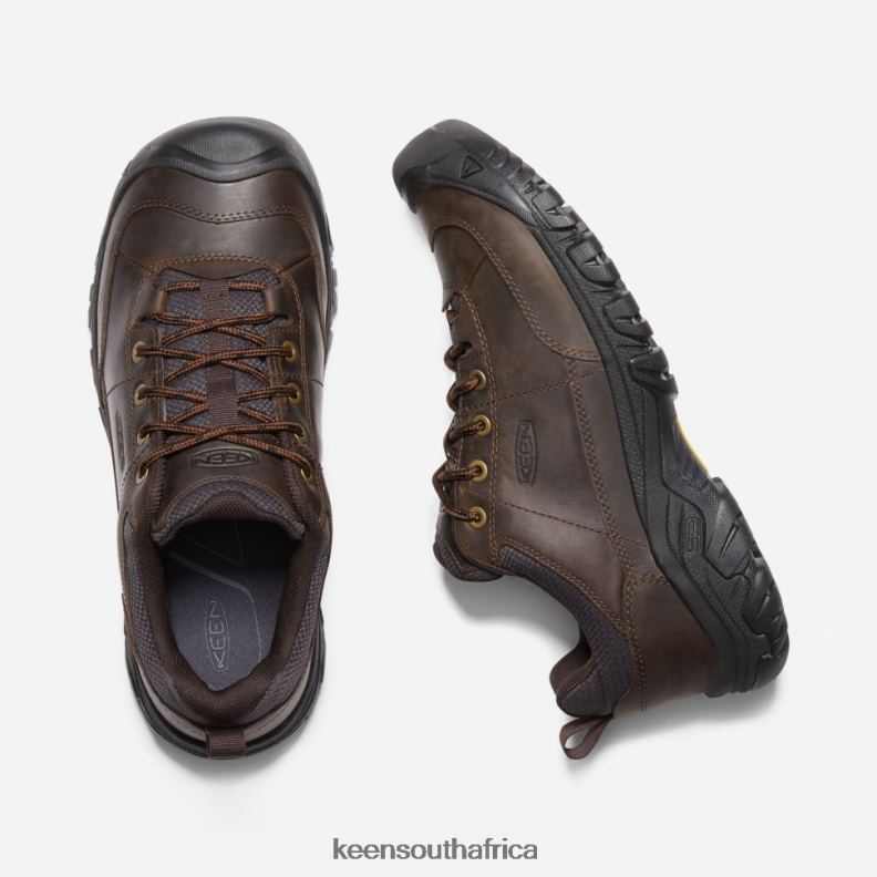 Targhee III Oxford Wide Shoe Dark Earth-Mulch R268B516 Keen Men