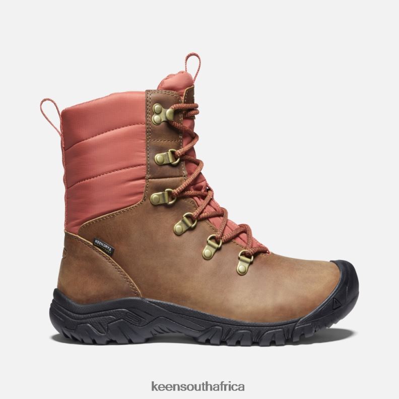 Greta Waterproof Boot Toasted Coconut-Redwood R268B371 Keen Women