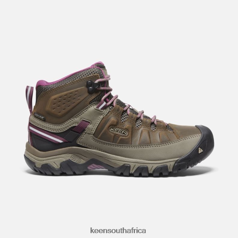 Targhee III Waterproof Mid WEISS-BOYSENBERRY R268B363 Keen Women