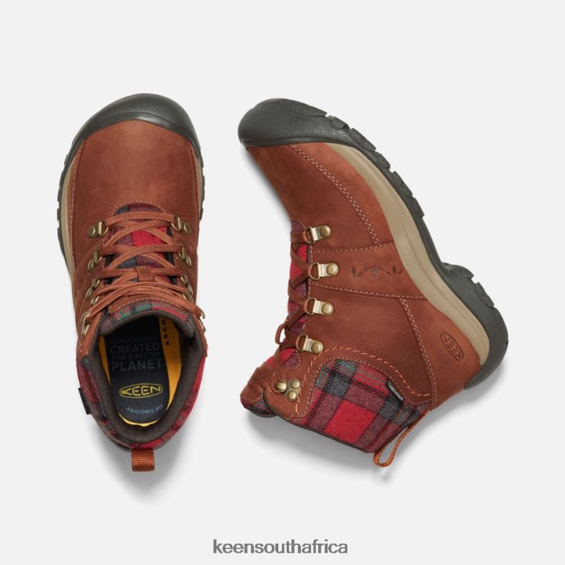 Kaci III Winter Waterproof Boot Tortoise Shell-Red Plaid R268B190 Keen Women