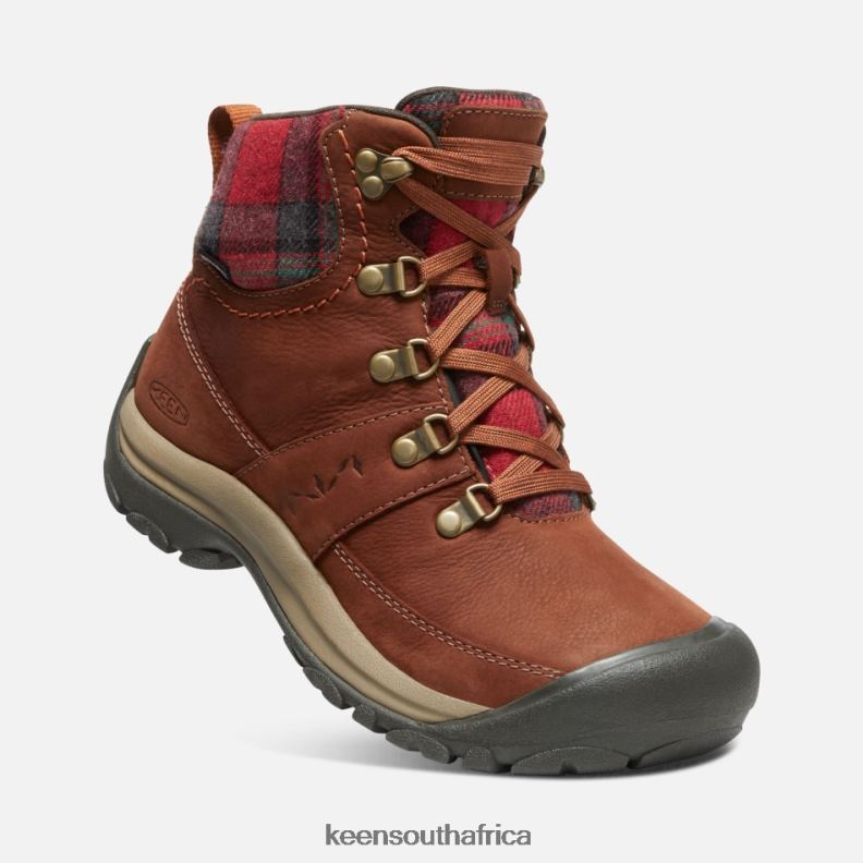 Kaci III Winter Waterproof Boot Tortoise Shell-Red Plaid R268B190 Keen Women