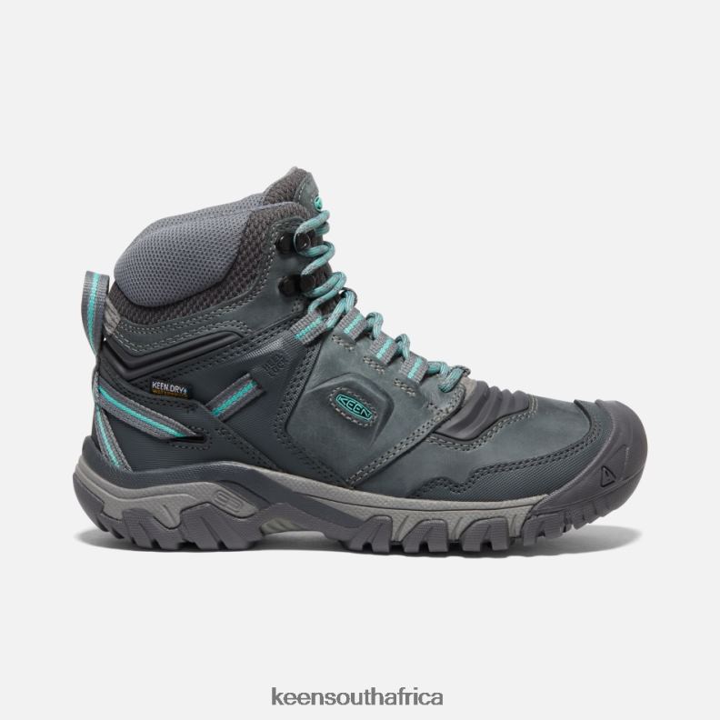 Ridge Flex Waterproof Hiking Boots Steel Grey-Porcelain R268B177 Keen Women