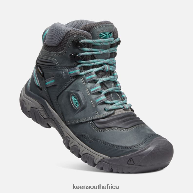 Ridge Flex Waterproof Hiking Boots Steel Grey-Porcelain R268B177 Keen Women