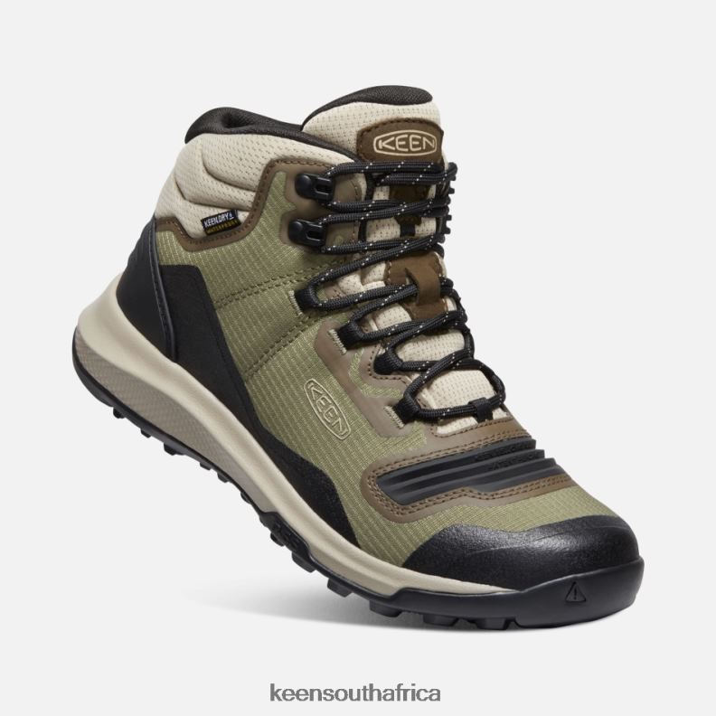 Tempo Flex Waterproof Hiking Trainer Boots Capulet Olive-Rosin R268B188 Keen Women