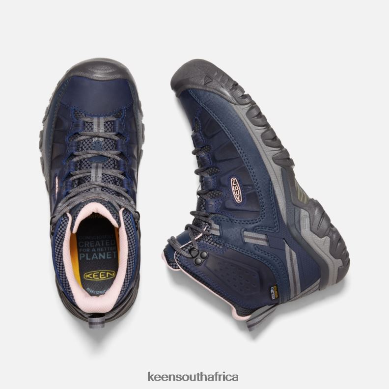 Vintage Indigo-Peachy Targhee III Waterproof Mid Vintage Indigo-Peachy KEEN R268B359 Keen Women
