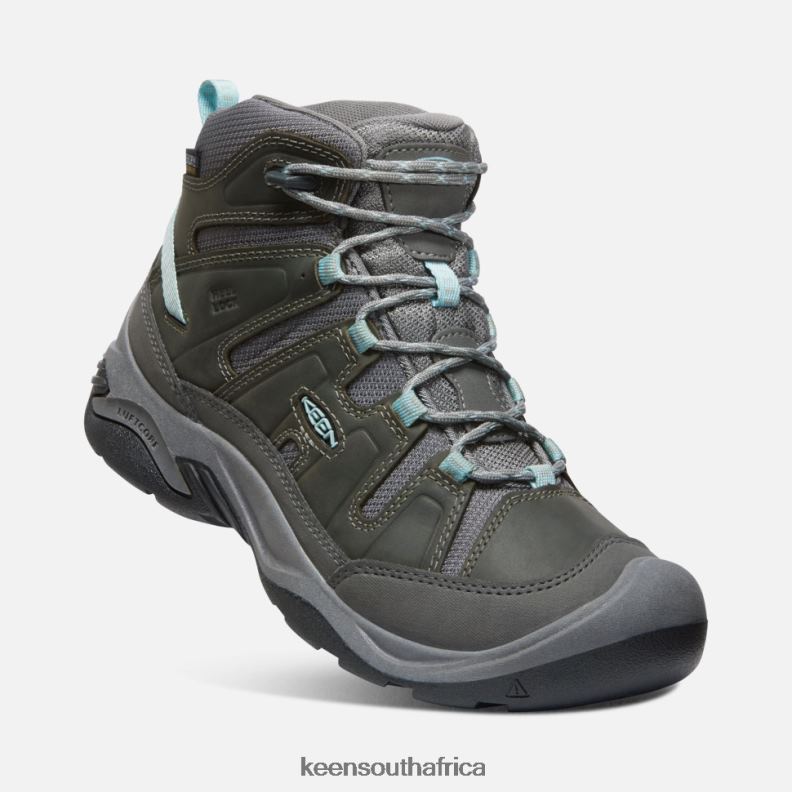 Circadia Waterproof Boot Wide Steel Grey-Cloud Blue R268B317 Keen Women