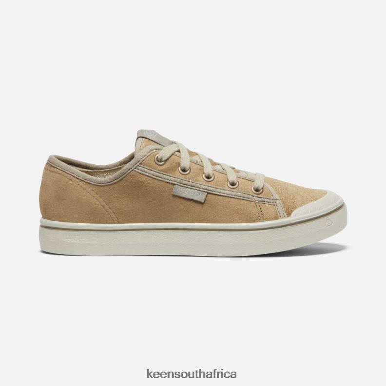 Elsa Harvest Leather Sneaker Beige-Silver Birch R268B328 Keen Women