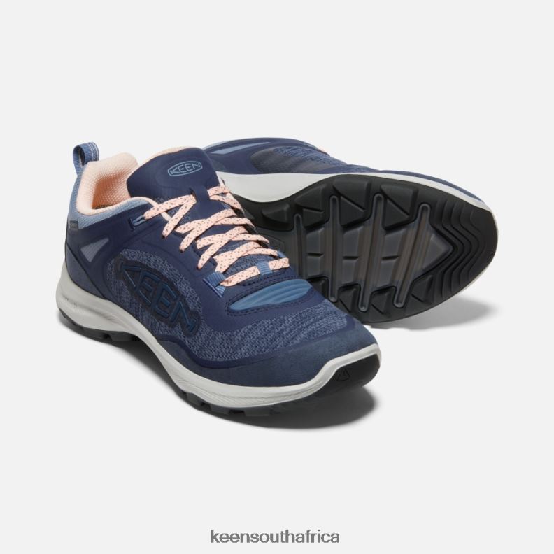 Vintage Indigo-Peachy Terradora Flex Waterproof Shoe Vintage Indigo-Peachy KEEN R268B343 Keen Women
