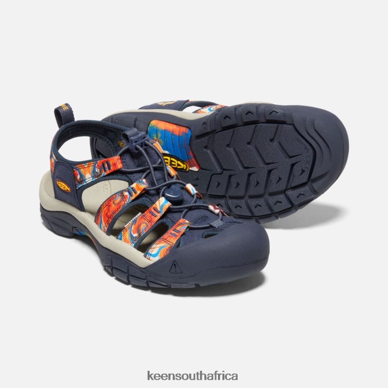 Newport x Outdoor Afro Groovy Orange-Navy R268B407 Keen Women