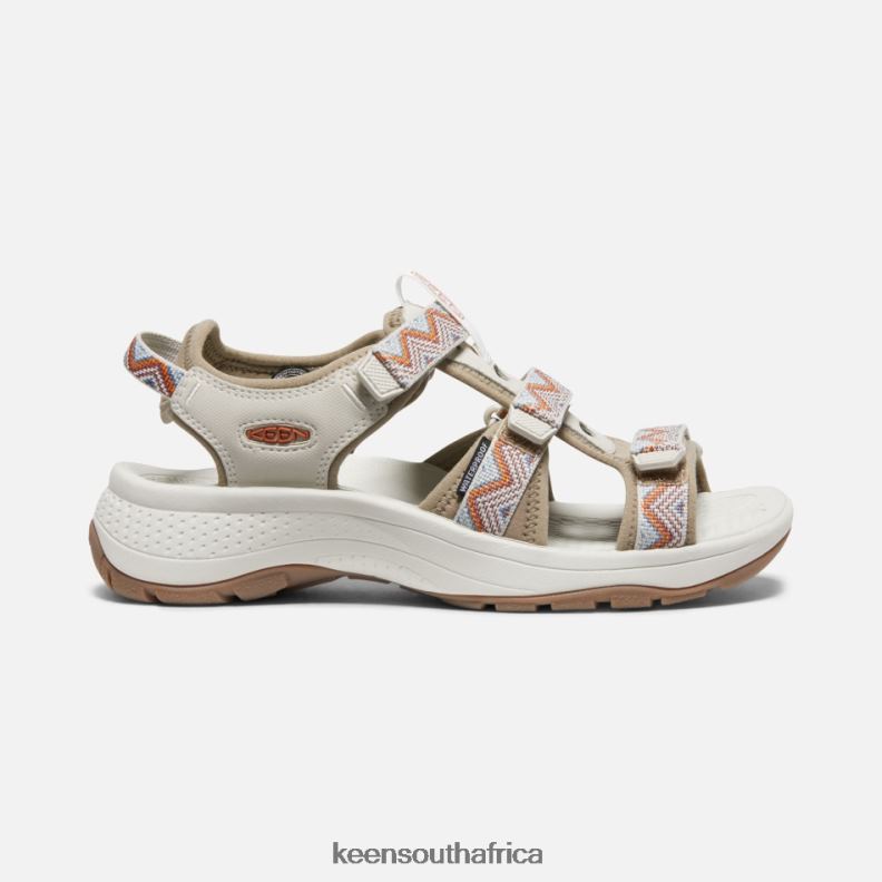 Astoria West Open-Toe Sandals Chevron-Timberwolf R268B30 Keen Women