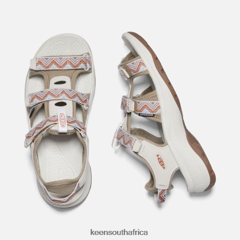 Astoria West Open-Toe Sandals Chevron-Timberwolf R268B30 Keen Women