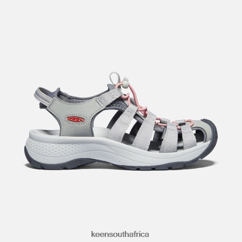 Astoria West Sandals Grey-Coral R268B41 Keen Women