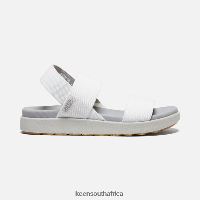 Elle Backstrap Casual Sandals White-Vapor R268B48 Keen Women